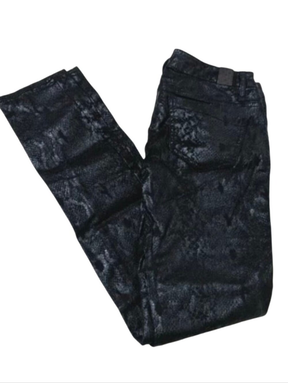 NWT Shiny Black Skinny Jeans
